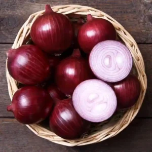 লাল পেঁয়াজ বীজ (100+ Seeds)বড় সাইজ বেশি ফলন ও দীর্ঘ সংরক্ষণযোগ্য