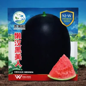 কালো তরমুজ বীজ (50+ Seeds)বাইরে কালো ভিতরে লাল মিষ্টি ও উচ্চ ফলন