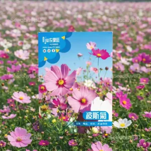 কসমস ফুলের বীজ (200+ Seeds)রঙিন, সহজ চাষ ও দীর্ঘ সময় ফোটে